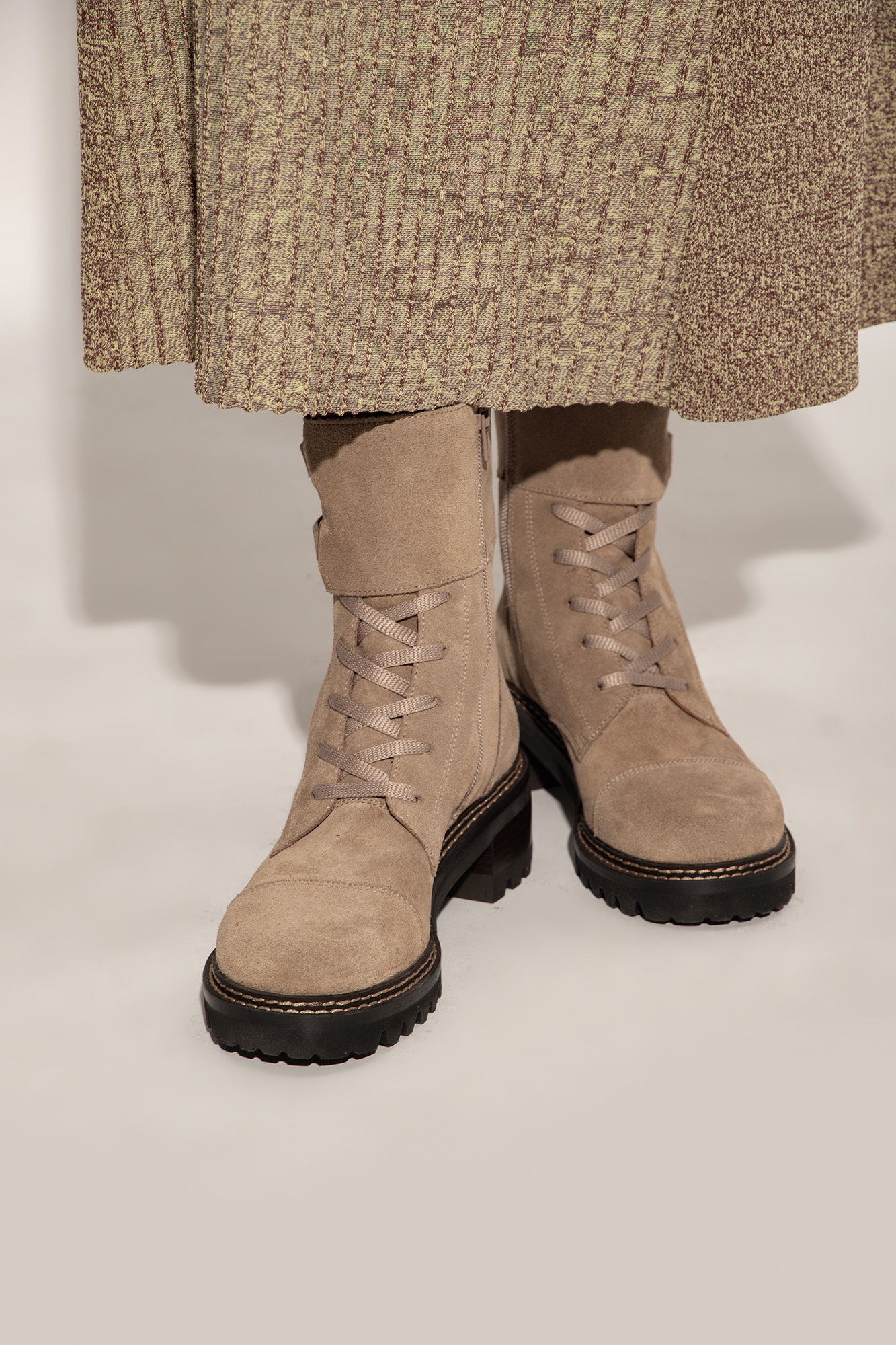 See by chloe suede ankle outlet boots